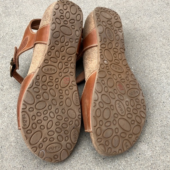 Women’s Brown Leather Taos Sandals Size EU 39 - Picture 4 of 9